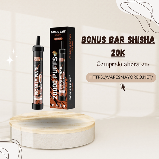 BONUS BAR SHISHA 20K // 10 Pz