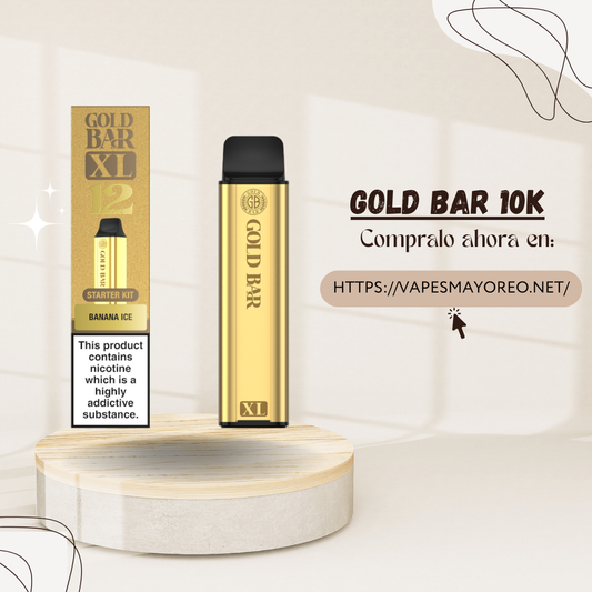 GOLD BAR 10K // 10 Pzas