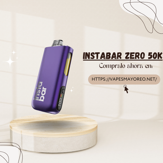 INSTABAR ZERO FOG 50K // 10 Pzas